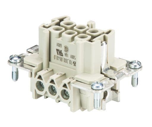 WIELAND ELECTRIC - INSERTO FEMMINA BAS BUS 6 2,5 50 AU