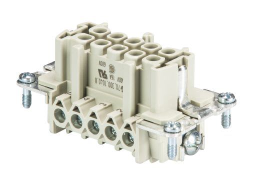 WIELAND ELECTRIC - FEMALE INSERTBAS BUS 10 2,5 50 AU