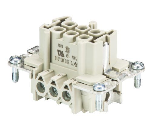 WIELAND ELECTRIC - FEMALE INSERTBAS BUS OD  6 2,5 50