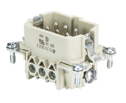 WIELAND ELECTRIC - MALE INSERTBAS STS 6 2,5 50 AU