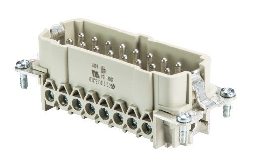 WIELAND ELECTRIC - MALE INSERTBAS STS 16 2,5 50 AU