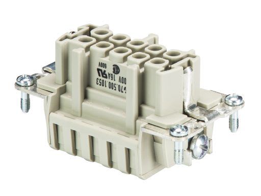WIELAND ELECTRIC - FEMALE INSERTBAS BUF    10 2,5 50
