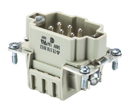 WIELAND ELECTRIC - MALE INSERTBAS STF 6 2,5 50