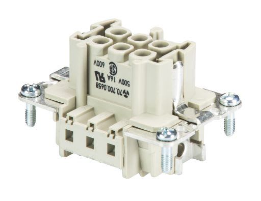 WIELAND ELECTRIC - FEMALE INSERTBAS BUC     6     50