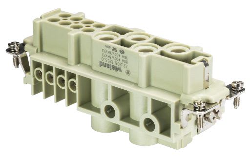 WIELAND ELECTRIC - FEMALE INSERT POW BUS 4/8 NL BB AG