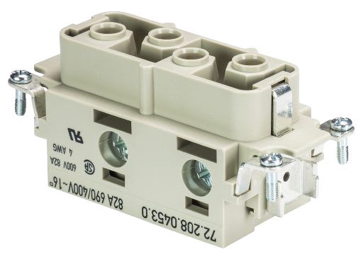 WIELAND ELECTRIC - FEMALE INSERTPOW BUS     4 16  64 AG