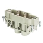 WIELAND ELECTRIC - MALE INSERTPOW STS 4/2 FA DB AG 72.215.0653.0