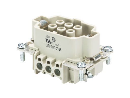 WIELAND ELECTRIC - FEMALE INSERTBAS BUS     6 2,5 69