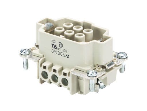 WIELAND ELECTRIC - INSERTO FEMMINA BAS BUS 6 2,5 69