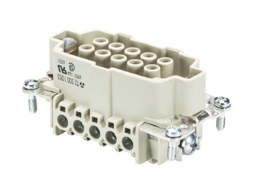 WIELAND ELECTRIC - FEMALE INSERTBAS BUS    10 2,5 69