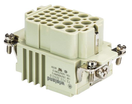 WIELAND ELECTRIC - FEMALE INSERT    POW BUC 8/24        AE