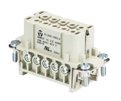 WIELAND ELECTRIC - INSERTO FEMMINA HD BUS 10 2,5 40 AG