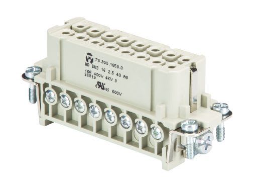 WIELAND ELECTRIC - FEMALE INSERTHD BUS 16 2,5 25 AG