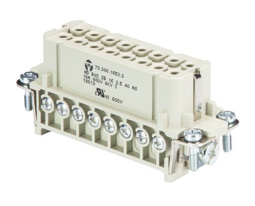 WIELAND ELECTRIC - FEMALE INSERTHD BUS SB 16 2,5 25 AG