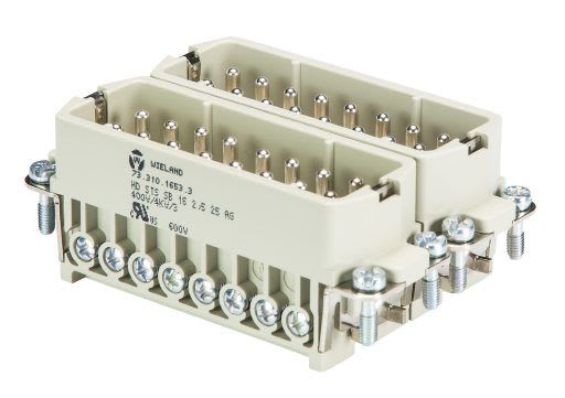 WIELAND ELECTRIC - MALE INSERTHD STS 32 2,5 25 AG