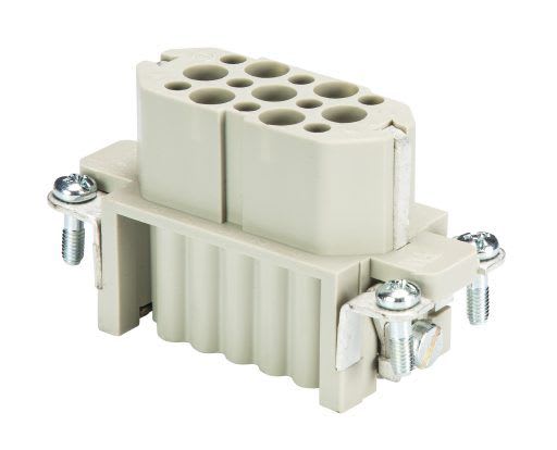 WIELAND ELECTRIC - FEMALE INSERTHD  BUC    15     25