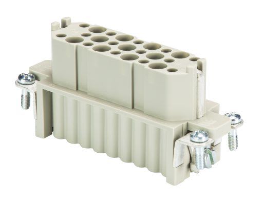 WIELAND ELECTRIC - SOCKET INSERTHD BUC    25     25