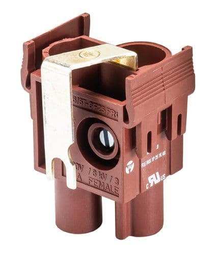 WIELAND ELECTRIC - HIGH CURR.MOD.FEM FLE BUS 1P 25 1K AG