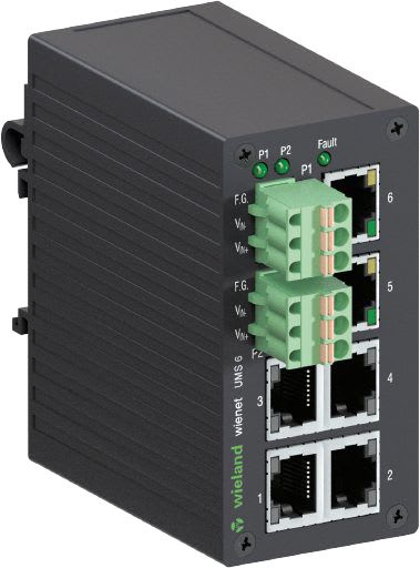 WIELAND ELECTRIC - IP SWITCHWIENET UMS 6