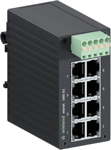 WIELAND ELECTRIC - IP SWITCHWIENET UMS 8G 83.040.0106.0