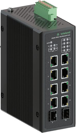 WIELAND ELECTRIC - IP SWITCH WIENET UMSA 10G-8POE-24