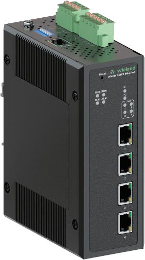 WIELAND ELECTRIC - IP SWITCHWIENET L2MS 4G-4POE