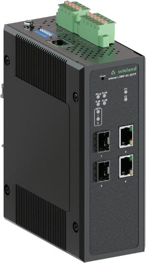 WIELAND ELECTRIC - IP SWITCHWIENET L2MS 4G-2SFP