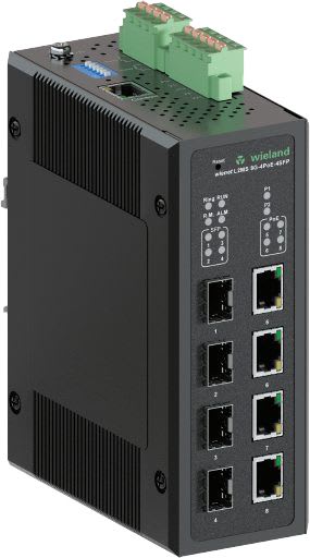 WIELAND ELECTRIC - IP SWITCHWIENET L2MS 8G-4POE-4SFP