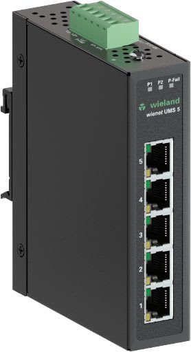 WIELAND ELECTRIC - IP SWITCHWIENET UMS 5-W