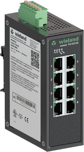 WIELAND ELECTRIC - IP SWITCH WIENET FS 8-EI-W