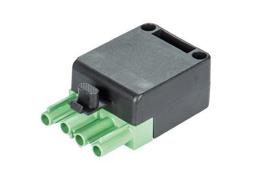 WIELAND ELECTRIC - MALE P&STRAIN-RELST18/4S C1HZEV GN   RDM