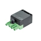 WIELAND ELECTRIC - MALE P&STRAIN-RELST18/4S C1HZEV GN RD