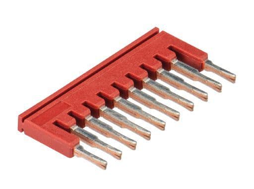 WIELAND ELECTRIC - INSUL. JUMPER BAR IVB WTP 1,5-2 RED