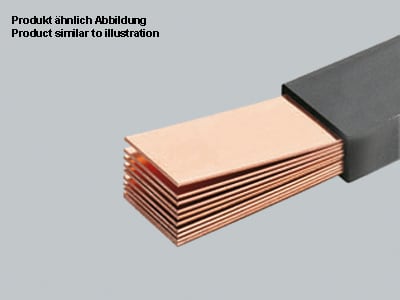 WOEHNER ELECTROTECHNICAL SYSTEMS - BARRA CU FLEX 9 X3 X0,8 ISOLATA I=2M