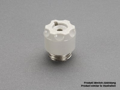 WOEHNER ELECTROTECHNICAL SYSTEMS - TAPPO A VITE DIII, PORCELLANA
