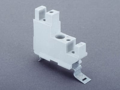 WOEHNER ELECTROTECHNICAL SYSTEMS - SUPPORTO X BARRETTE PE/N, FISS. A SCATTO