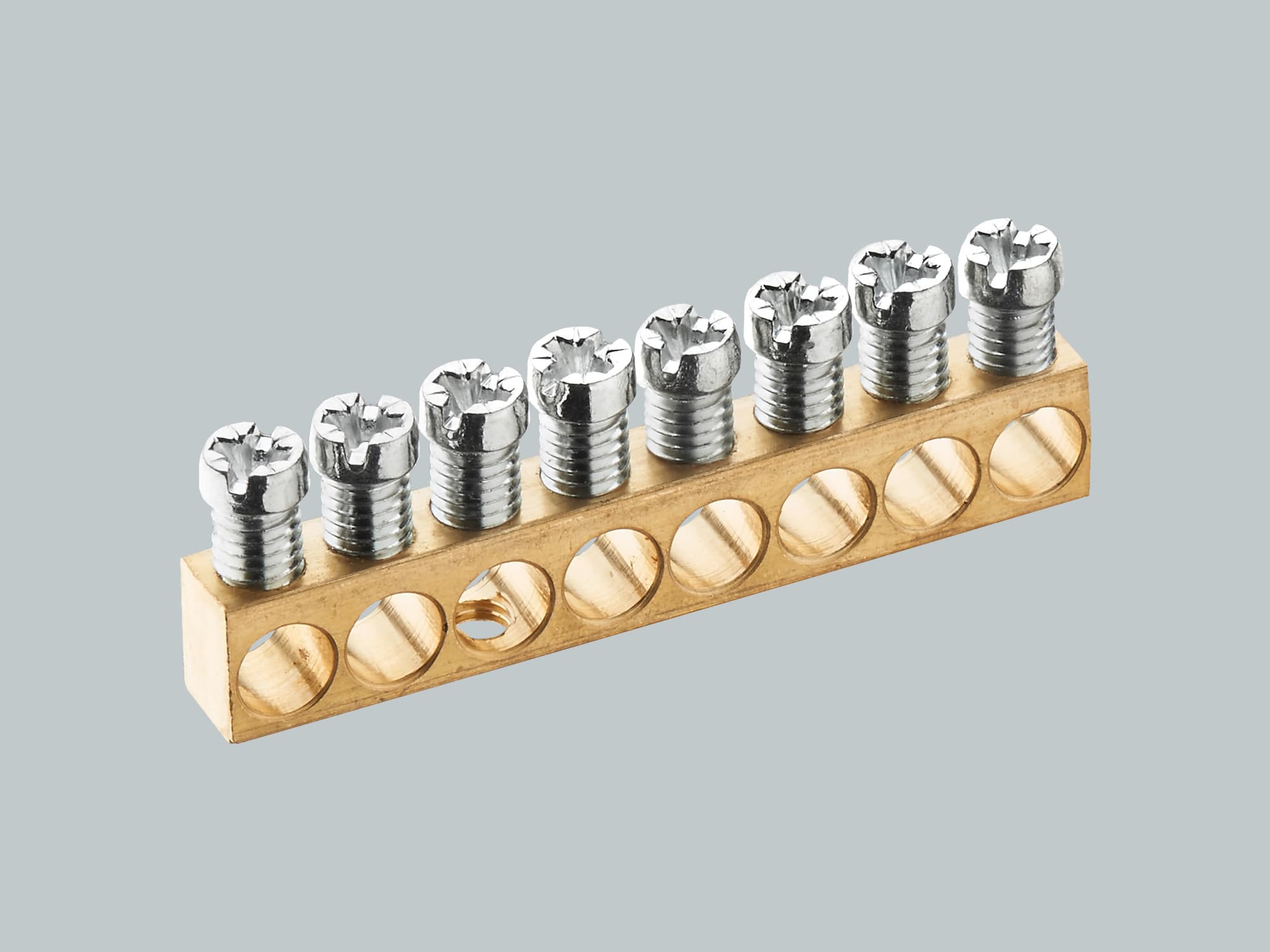 WOEHNER ELECTROTECHNICAL SYSTEMS - BARRETTA PE/N, 8 MORSETTI