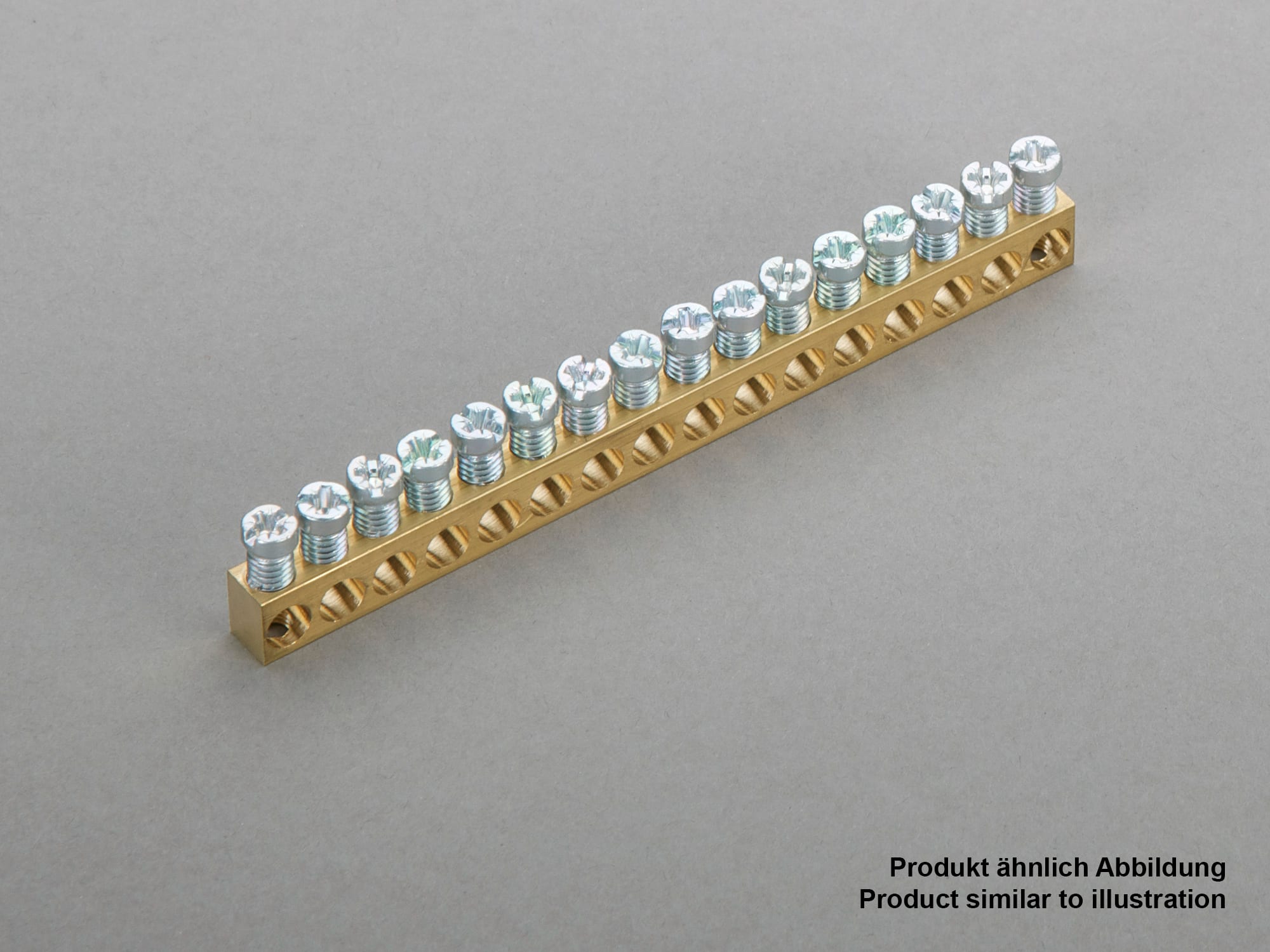WOEHNER ELECTROTECHNICAL SYSTEMS - BARRETTA PE/N, 16 MORSETTI