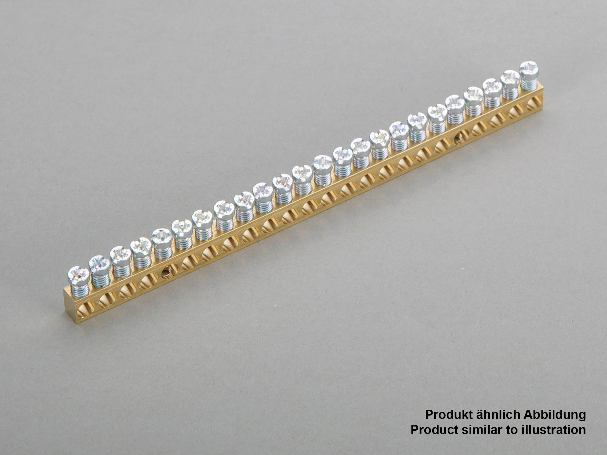 WOEHNER ELECTROTECHNICAL SYSTEMS - BARRETTA PE/N, 24 MORSETTI 01129000