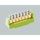 WOEHNER ELECTROTECHNICAL SYSTEMS - MORSETTO VERDE/GIALLO, FISS. SU BARRA 12