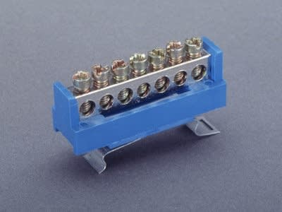 WOEHNER ELECTROTECHNICAL SYSTEMS - MORSETTO BLU, FISS. A SCATTO 01257000