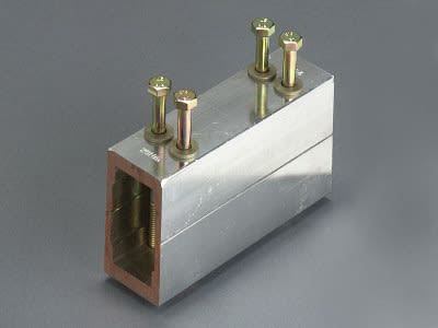 WOEHNER ELECTROTECHNICAL SYSTEMS - CONN.LONG.X BARRE TRIPLA T,L=150MM