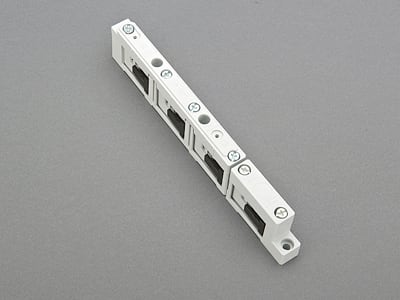 WOEHNER ELECTROTECHNICAL SYSTEMS - SUPPORTO PER BARRE PIATTE 4P, SECONDO UL 01357000