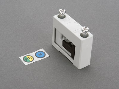 WOEHNER ELECTROTECHNICAL SYSTEMS - SUPPORTO PER BARRE PIATTE, 1P, SIST. 60 01601000