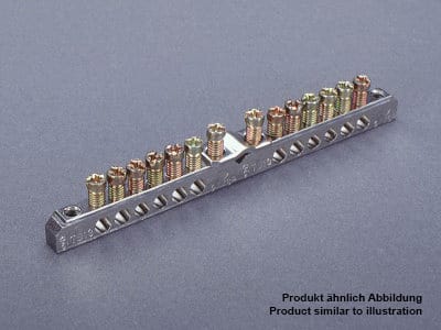 WOEHNER ELECTROTECHNICAL SYSTEMS - BARRETTA PE/N, SENZA BRIDE, 96 MORSETTI