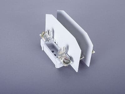 WOEHNER ELECTROTECHNICAL SYSTEMS - BASE NH00 X PANELLO, 3P, M8, SENZA PROT.
