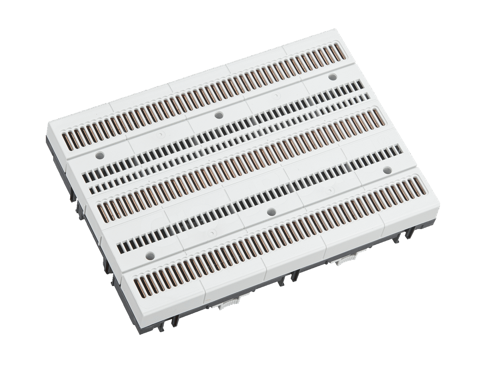WOEHNER ELECTROTECHNICAL SYSTEMS - CROSSBOARD 125A X ALIM.FRONT, 3P, 225MM