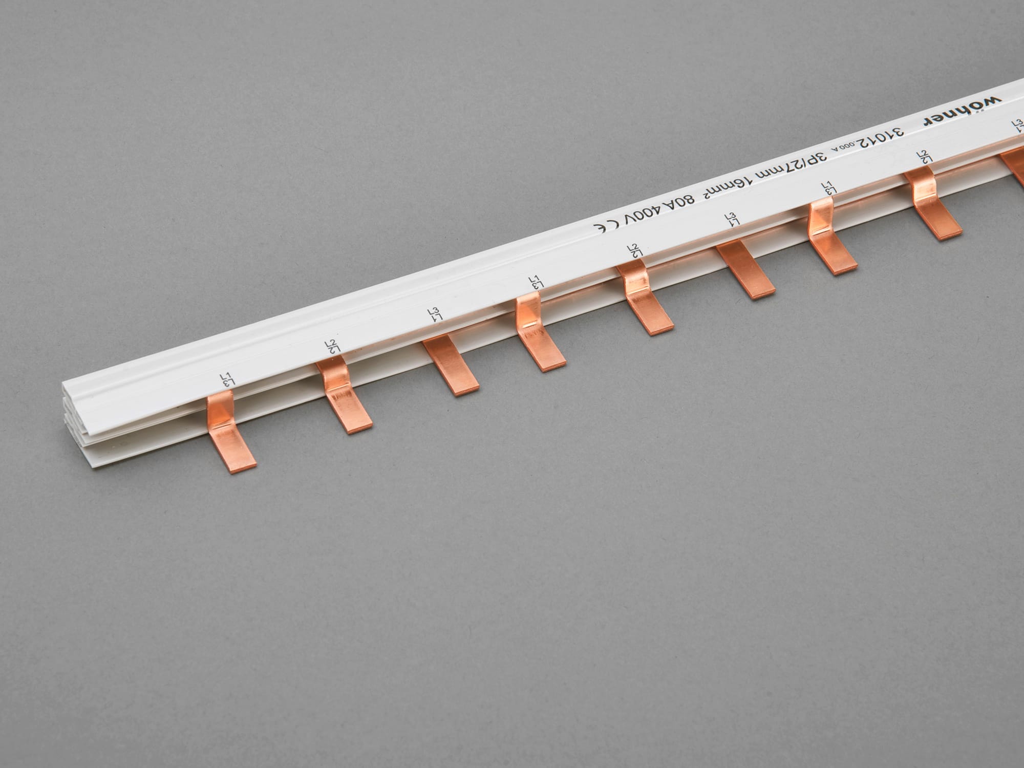 WOEHNER ELECTROTECHNICAL SYSTEMS - PETTINE 3P, PASSO 27MM,16MMQ 31012000A