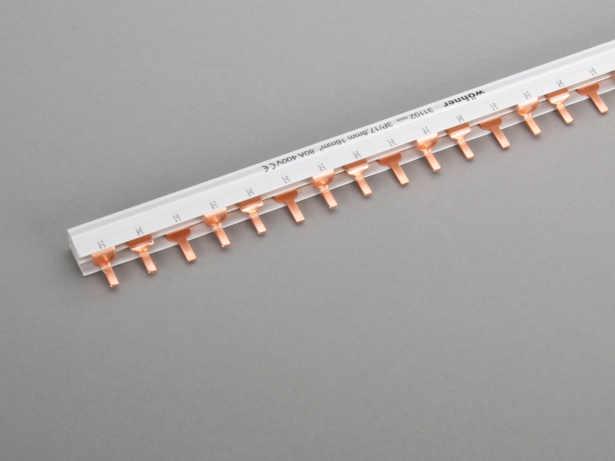 WOEHNER ELECTROTECHNICAL SYSTEMS - PETTINE 3P, PASSO 18MM,16MMQ