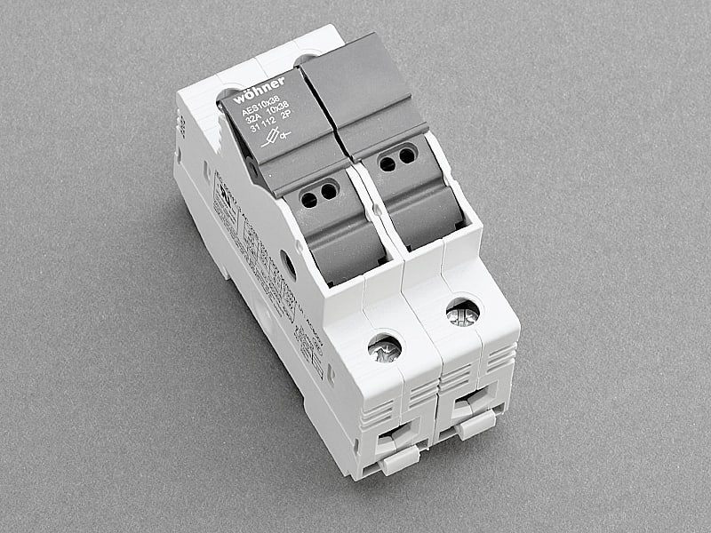 WOEHNER ELECTROTECHNICAL SYSTEMS - AMBUS X FUS. 10X38, 2P